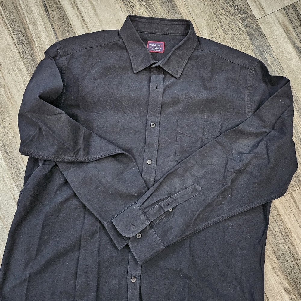 Black Button-Up Shirt